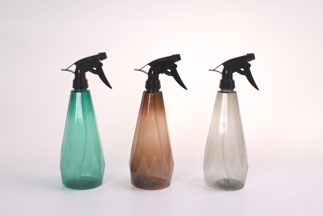 Transparentes Großhandel Handdruck Pe Plastikbewässerung Dose Gartengärtung Sprühung